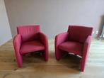 Twee Leolux stoelen, Huis en Inrichting, Fauteuils, Ophalen, Gebruikt, 75 tot 100 cm, 50 tot 75 cm