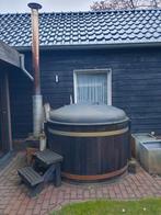 Hottube met kachel, Gebruikt, Afdekzeil, Ophalen of Verzenden, Inbouw