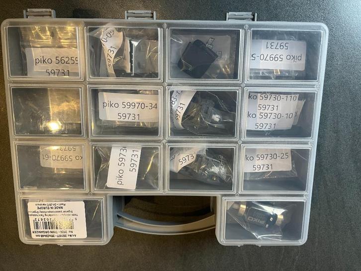 Gebruikte onderdelen Piko 59730 vectron ns zie omschrijving, Hobby en Vrije tijd, Modeltreinen | H0, Zo goed als nieuw, Locomotief