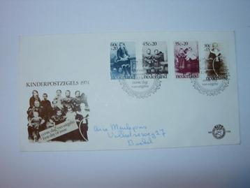 NL Nederland FDC 136 Kinderzegels 1974 beschikbaar voor biedingen