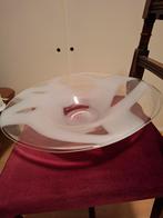 Schaal, Huis en Inrichting, Woonaccessoires | Schalen en Manden, Ophalen of Verzenden, Zo goed als nieuw, Rond, Glas
