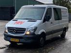 Mercedes-Benz Sprinter 313 2.2 CDI 366 HD DUBBEL CABINE, Auto's, Bestelauto's, Euro 5, Gebruikt, Zwart, Wit