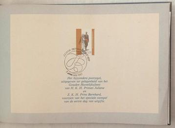 Speciaal carnet gouden huwelijk prinses Juliana beschikbaar voor biedingen