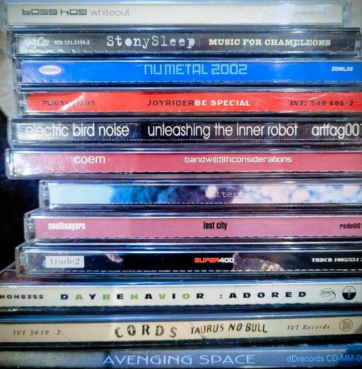 12 CD's Alternative Rock onbekende artiesten, Cd's en Dvd's, Cd's | Overige Cd's, Gebruikt, Ophalen of Verzenden