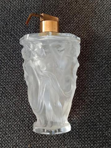 Heinrich Hoffman frosted glass parfumflesje beschikbaar voor biedingen