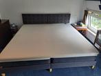 ZGAN Boxspring 2x2m, Ophalen, Tweepersoons, Zo goed als nieuw, Overige maten