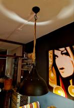 Loods 5 Hanglamp Ø40cm met Touw, Huis en Inrichting, Lampen | Hanglampen, Ophalen of Verzenden, Zo goed als nieuw, Metaal, Minder dan 50 cm