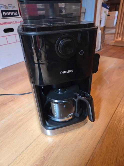 Philips Grind & Brew HD7767, Witgoed en Apparatuur, Koffiezetapparaten, Gebruikt, Gemalen koffie, Koffiebonen, Overige modellen