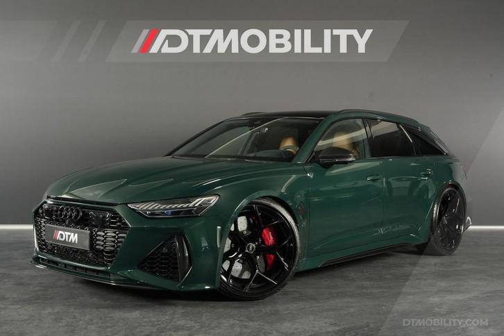 Audi RS6 Avant 4.0 TFSI | B&O 3D | Akrapovic | 4WS | VOL |, Auto's, Audi, Bedrijf, Te koop, RS6, 360° camera, 4x4, ABS, Airbags