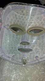 Gezichtsmasker,led lichttherapie met 7 verschillende kleuren, Ophalen of Verzenden, Zo goed als nieuw, Gehele gezicht