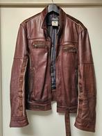 Dolce & Gabbana | leren jas | donkerbruin | 38-52, Kleding | Heren, Maat 52/54 (L), Dolce & Gabbana, Bruin, Ophalen of Verzenden