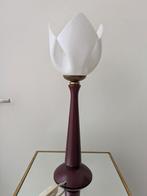 Witte Tulp lamp art deco Bony design, Huis en Inrichting, Lampen | Tafellampen, Ophalen of Verzenden, Zo goed als nieuw, Minder dan 50 cm