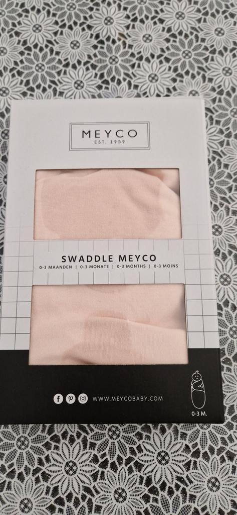 Nieuwe Meyco Swaddle Me Inbakerdoek 0-3 maanden, Kinderen en Baby's, Dekens, Slaapzakjes en Inbakerproducten, Nieuw, Bakerzak of Bakerdoek