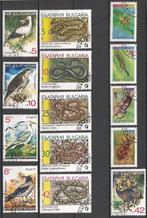Bulgarije 17 Dieren op postzegels O.ADV. no.3 S., Bulgarije, Verzenden, Gestempeld