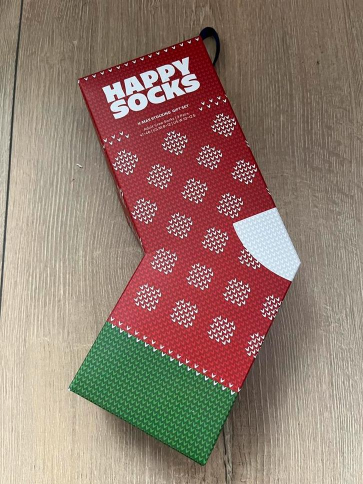 Happy socks 3x sokken herensokken kerst 41-46 cadeau set, Kleding | Heren, Sokken en Kousen, Nieuw, Maat 43 t/m 46, Overige kleuren