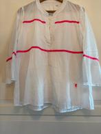 Witte Emily van den Bergh blouse maat 38, Kleding | Dames, Blouses en Tunieken, Ophalen of Verzenden, Zo goed als nieuw, Maat 38/40 (M)