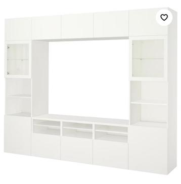 IKEA Besta systeem wandmeubels / kasten wit, diverse soorten beschikbaar voor biedingen