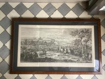 Gravure, Arrivée du Roy au camp devant Mastrick (Maastricht) beschikbaar voor biedingen
