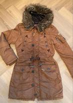 NIEUWE cognac- bruine parka winterjas van Khujo in maat XL, Nieuw, Maat 42/44 (L), Bruin, Khujo