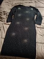 Prachtige Claudia Sträter glitterjurk wauw!, Kleding | Dames, Ophalen of Verzenden, Zo goed als nieuw, Maat 38/40 (M), Zwart