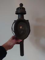 Antieke koets lantaarns. Messing., Antiek en Kunst, Ophalen of Verzenden