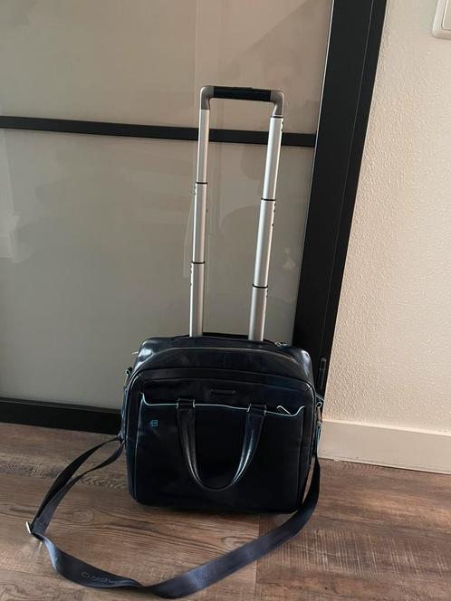 Piquadro | Businesstrolley | Werktas | Leder | Kwaliteit |, Sieraden, Tassen en Uiterlijk, Tassen | Reistassen en Weekendtassen