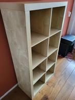 Kallax vakkenkast - 8 vakken, Ophalen, Met plank(en), Gebruikt, 100 tot 150 cm