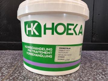 nieuwe emmers hoeka voorstrijk wit 5 liter beschikbaar voor biedingen