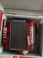 Weltmeister Knopaccordeon met Koffer, Muziek en Instrumenten, Accordeons, Ophalen, Gebruikt, Overige formaten, Met koffer