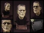 Sideshow Frankenstein Life size bust Paint sample Horror, Ophalen, Zo goed als nieuw, Fantasy