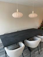 Eettafel mangohout te koop, Huis en Inrichting, Ophalen, 200 cm of meer, 50 tot 100 cm, Zo goed als nieuw