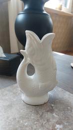 Vintage Vaasje vis karpervaas oudje woonaccessoires, Ophalen of Verzenden, Zo goed als nieuw, Minder dan 50 cm