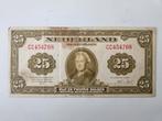 25 Gulden 1943 ( Muntbiljet), Verzenden, 25 gulden
