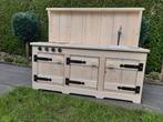 Steigerhouten Kinderkeuken voor Buiten met werkende kraan, Ophalen, Nieuw, Hout