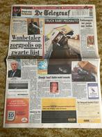 De TELEGRAAF van okt.2005 t/m heden., Verzamelen, Tijdschriften, Kranten en Knipsels, Krant, Ophalen of Verzenden, 1980 tot heden