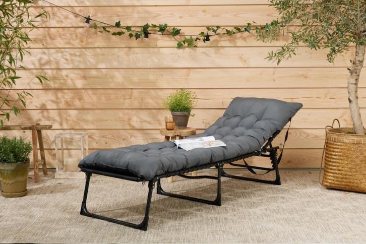 909 Outdoor Premium Ligbed met comfortabel kussen, Tuin en Terras, Ligbedden, Nieuw, Ophalen of Verzenden