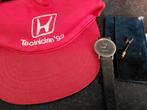 Honda gouden speld, Pet en Horloge Set, Ophalen of Verzenden