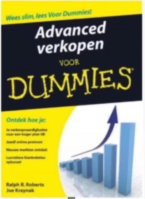 Advanced Verkopen Voor Dummies, Boeken, Economie, Management en Marketing, Zo goed als nieuw, Ophalen of Verzenden