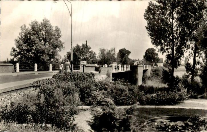 Gennep- Niersbrug, Verzamelen, Ansichtkaarten | Nederland, Gelopen, Limburg, Voor 1920, Ophalen of Verzenden
