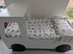 Autobed, Ophalen, 70 tot 85 cm, 140 tot 160 cm, Zo goed als nieuw