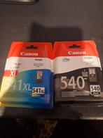 Canon Pixma 540 & 541 XL Cartridges - Nieuw, Ophalen of Verzenden, Nieuw, Cartridge, Canon