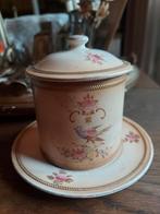 Mooi oud beboterd Engels Marmelade setje Crown Devon England, Antiek en Kunst, Ophalen of Verzenden