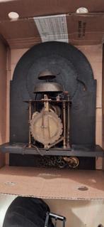 Biedermeier  groote staat klok de klok is van de muur gevall, Antiek en Kunst, Ophalen