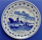 Porceleyne Fles 1914 De Storm Breekt los 18cm (5) Blauw, Verzenden