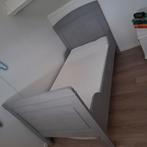 Kinderbed / peuterbed in stoer grijs, Huis en Inrichting, Slaapkamer | Bedden, Ophalen, 90 cm, Eenpersoons, Zo goed als nieuw