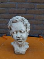 Beeldje hoofd 15 cm hoog uit 1980, Verzamelen, Ophalen of Verzenden, Zo goed als nieuw, Mens