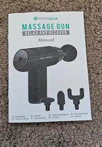Massage gun, massageapparaat, massage pistool,, Ophalen of Verzenden, Zo goed als nieuw, Overige typen