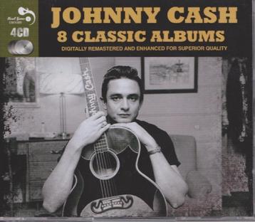 Johnny Cash 8 Classic Albums on 4CD BOX  Nieuw. beschikbaar voor biedingen