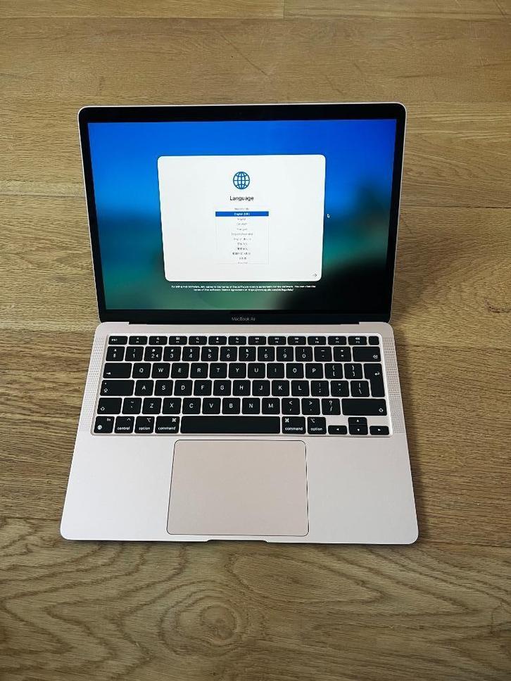 Refurbished Gold MacBook Air M1 2020 256 GB 8 GB AppleCare+, Computers en Software, Apple Macbooks, Refurbished, MacBook Air, 13 inch