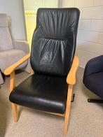 Farstrup stevige relax stoel om uit op te staan, Huis en Inrichting, Verzenden, Zo goed als nieuw, Leer